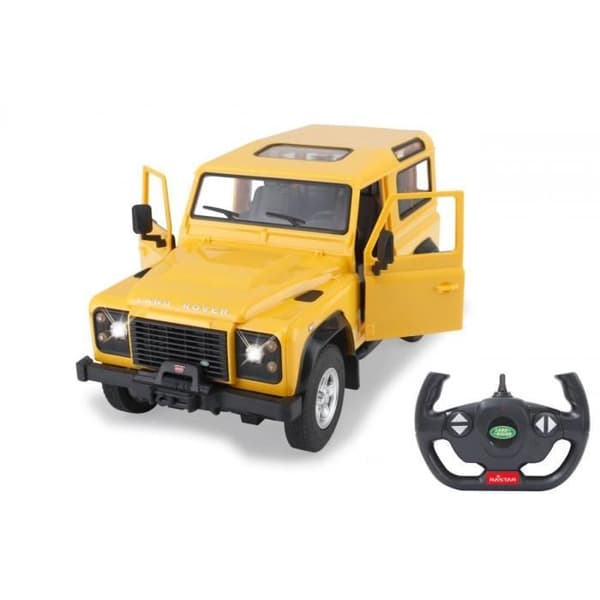 Terrängbil - JAMARA - LAND ROVER DEFENDER - Fjärrstyrd - Vit - 4 AA-batterier