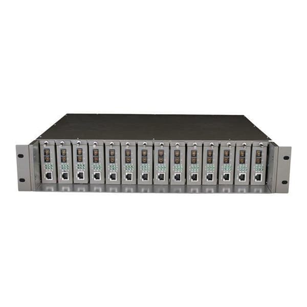 Omvandlarchassi - TP-LINK - MC1400 - 14 platser - 2U - Rackmonterbar