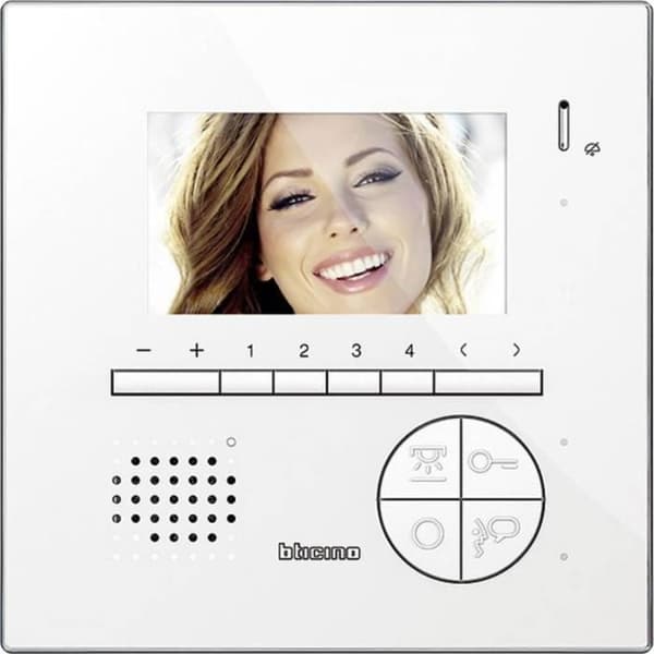 Intercom-video - Legrand - 4515228 - 2 ledare - Inomhusstation - Vit