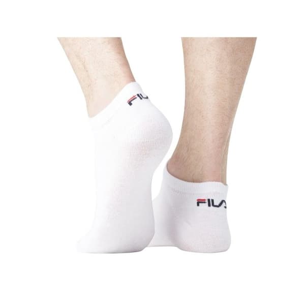 Fila Strumpor Herr, Låg Socka Herr (6-pack) - Vit