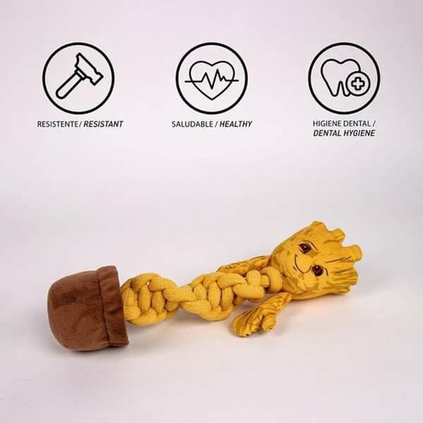 Hundleksak - DISNEY - Groot - Ocker - 11 x 27 x 9,5 cm - Tygh