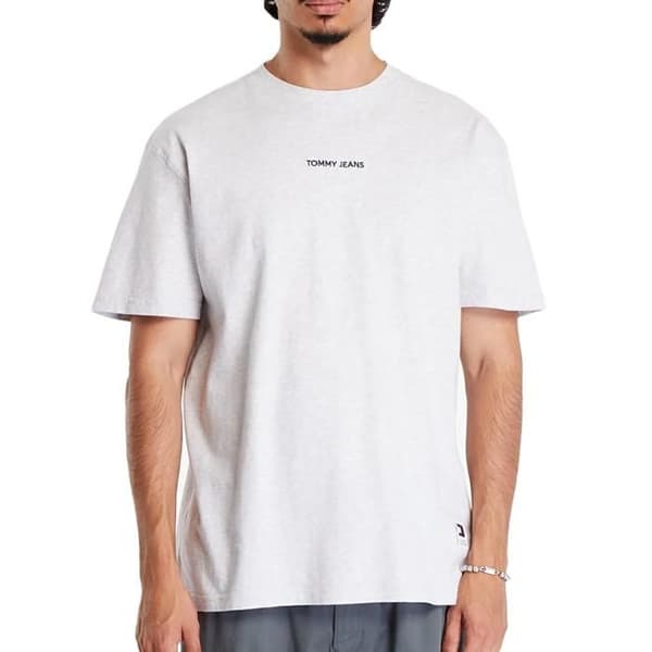 T-shirt Grå Herr Tommy Jeans Reg Gd