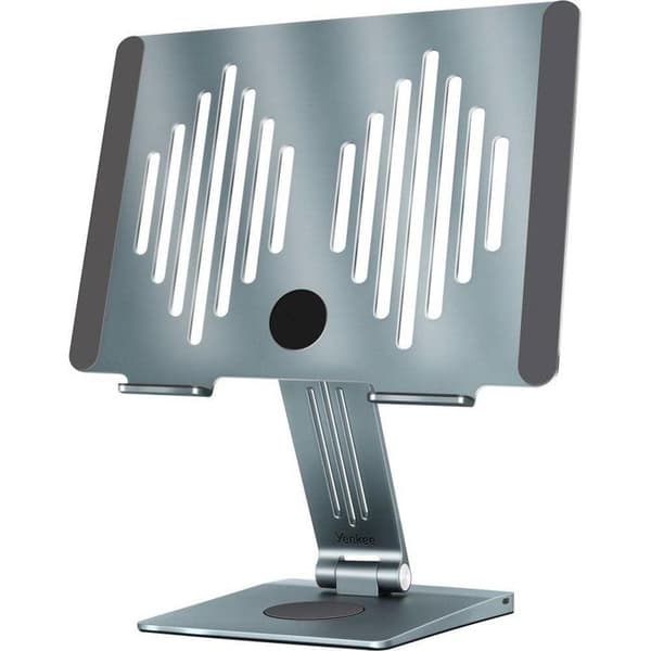 Laptopstöd - YENKEE YSN 03 - Justerbart - Fällbart - USB-hubb och SD-läsare