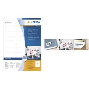 HERMA Universaletiketter SPECIAL, 63,5 x 4...