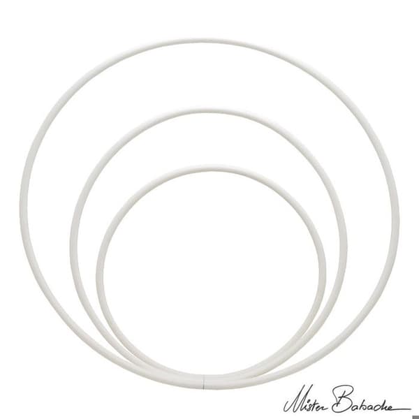 Cerceau Mister Babache Hula Hoop - vit - Vit - 57 cm