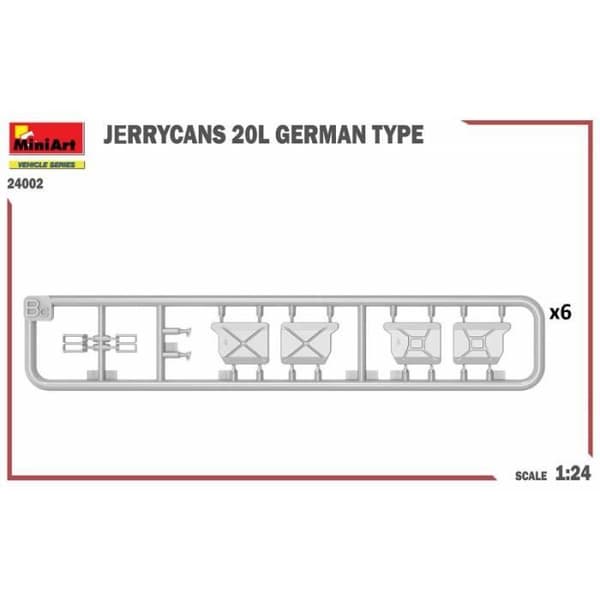 JERRYCANS 20L TYSK TYP