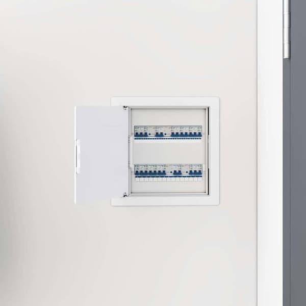 ABS-plaståtkomstpanel - vidaXL - Vit - 20x20 cm - Vattentålig - Stötsäker