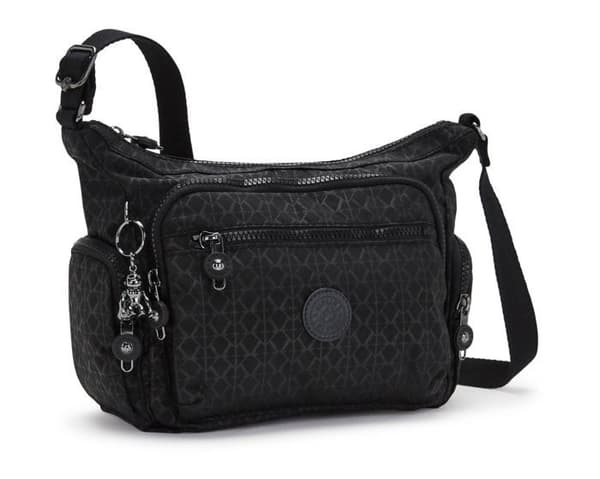 Crossbody axelväska - kipling - Basic Plus Gabbie S - Svart - 100 % polyamid - 28x21x11 cm