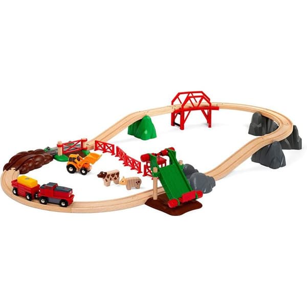 33984 Kretsen av gården och batterilok