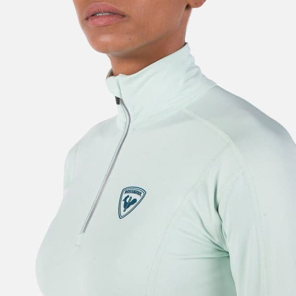 Klassisk 1/2 zip undertröja dam Rossignol