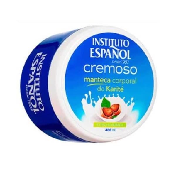 Kroppssmör - Instituto Español - Sheasmör - 400ml - Utan parabener - Alla hudtyper