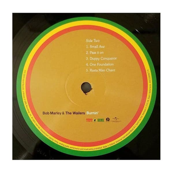 Burnin' av Bob Marley (Vinyl)