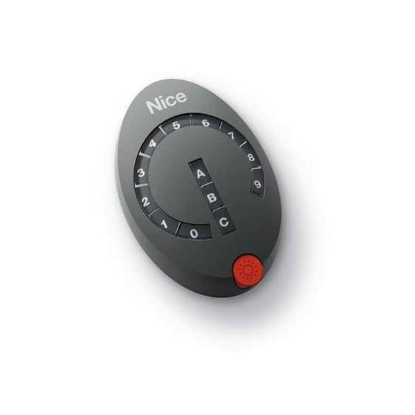 Trådlöst tangentbord - NICE - DS100 - Grå - Batteridriven - 3 automatiseringar