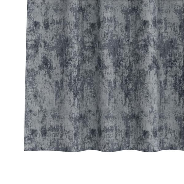 Gardiner 2 st med öljett Silvergrå 260x140 cm
