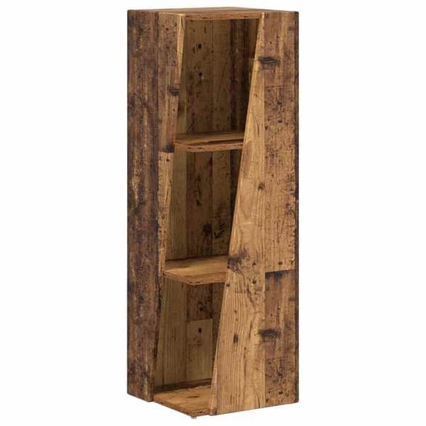 vidaXL Sidohylla Antik trä 33 x 32 x 100,5 cm 892425