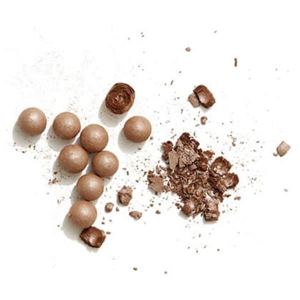 Pärlor av dyrbart pulver iriserande bronzer i kulor 25g