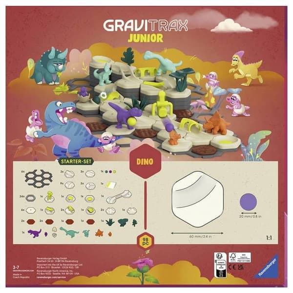 Ravensburger 24586 GraviTrax Junior - Startset L Dino