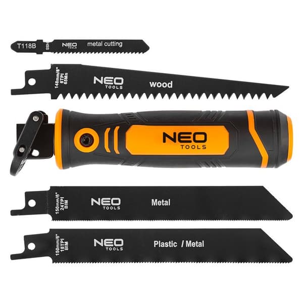 Sågbladstöd - NEO TOOLS - 44-650 - Universell - Set 4 + 1 - Blad 3" metall