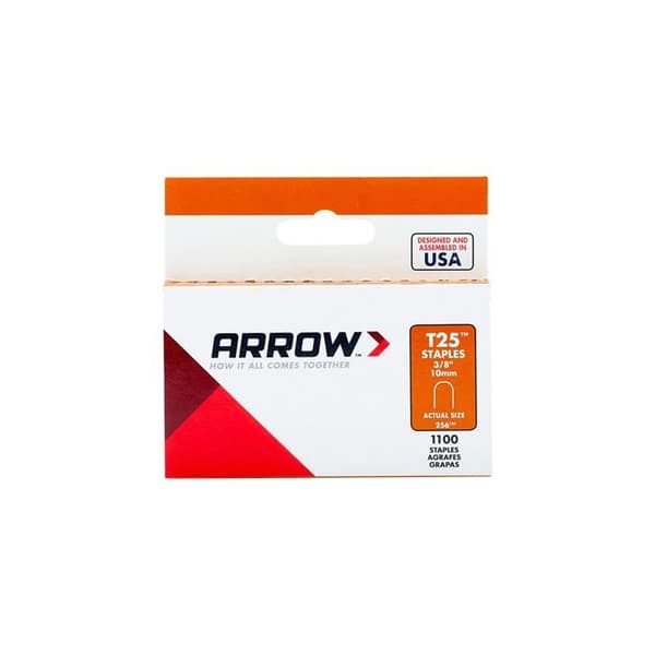 Agrafes - Pilon - T25 - Förpackning med 1000 - 10 mm - För kabel 6 mm