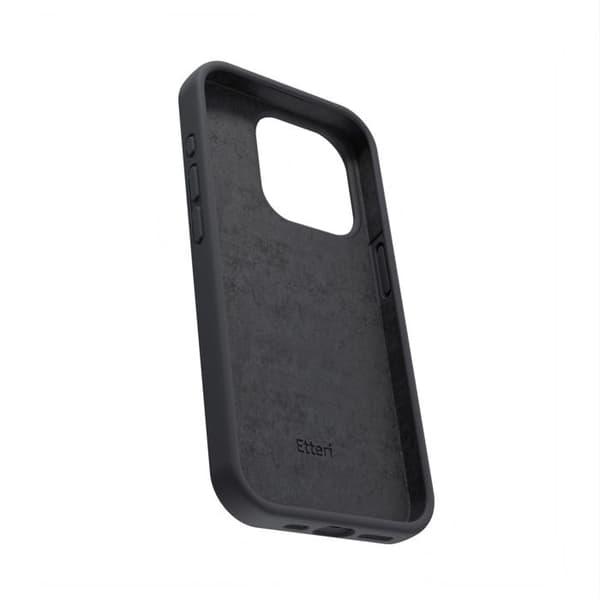 Etteri silikonfodral för iPhone 16 Pro Max 6,9" svart