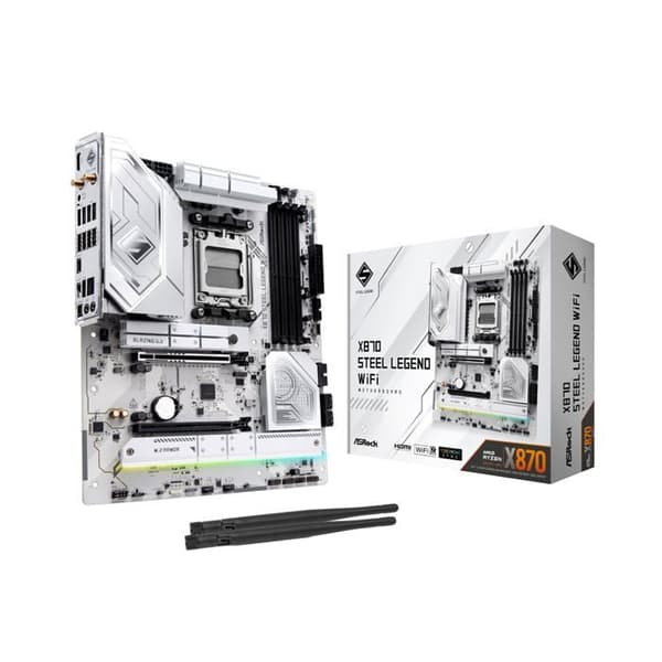 ASROCK Moderkort X870E Steel