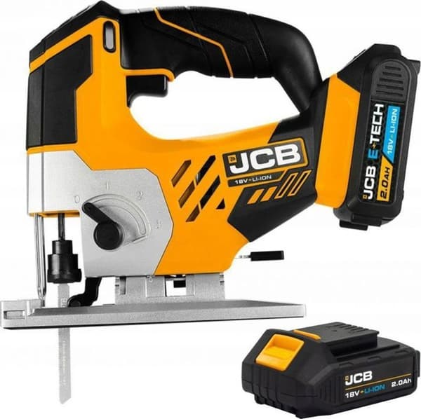 Sticksåg - INKÖP - JCB-18JS-2XB-E - 18 V - 1x2,0 Ah - Gul