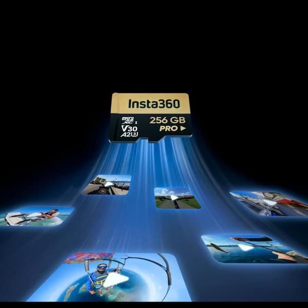 MicroSD-kort - INSTA360 - CINSBAVL - 256 Go - microSDXC - 7x10x0,1 cm