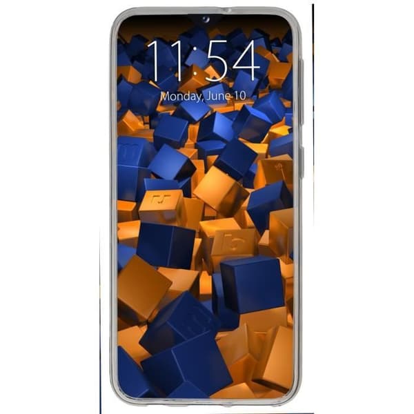 Coque - mumbi - Galaxy A20e - TPU - Transparent vit - Mjuk