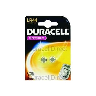 Duracell LR44 - Batteri 2 x LR44 Alkaline 150 mA...