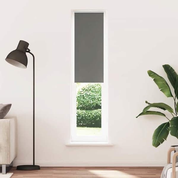 vidaXL Butik rullgardin blackout tygbredd 35,7 cm polyester 4011168