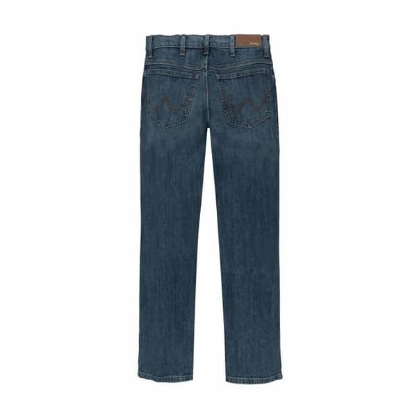 Jeans - Wrangler - Rakt - Blå - 34x32 - Man
