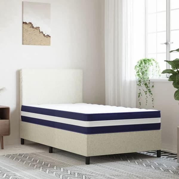 vidaXL Pocket Spring Madrass Medium Hårdhet 80x200 cm 372847