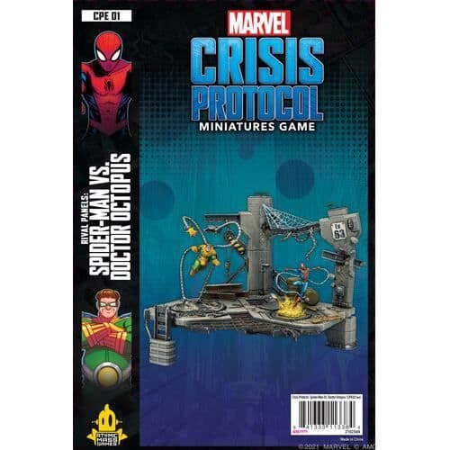 Figur - ASMODEE - MARVEL CP SPIDER-MAN MOT DOCTOR OCTOPUS - Licens Marvel - Från 14 år - Inomhus