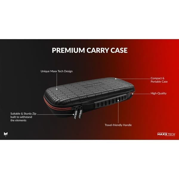 Maxx Tech Premium Housse för Switch 1 & 2 + Spel Hyper Sentinel Nintendo Switch (Endast nedladdningskod)