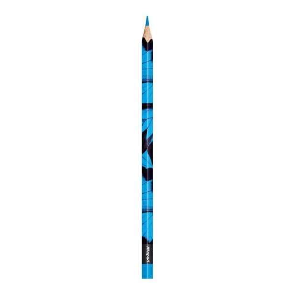 Färgpennor - Maped - COLOR PEPS Djur - Triangulär - 12 stycken - Stift 2,9 mm