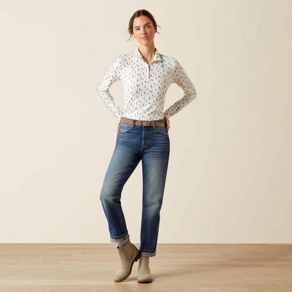 Ariat Lowell 3.0 dam ridtröja 1/4 zip