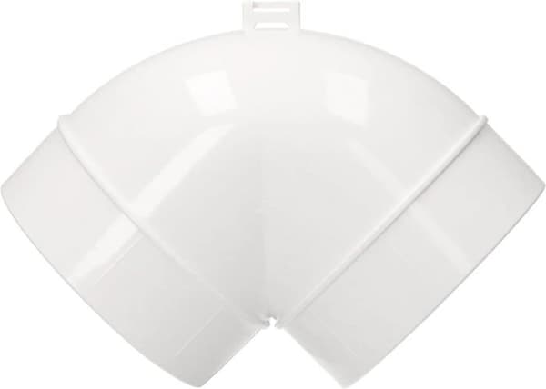 Kopplingsböj - KOTARBAU - Ø 100 mm - Plast - Inomhusbruk - Snabb montering