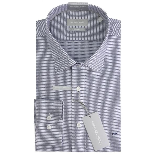 Slim rutig skjorta Michael Kors Modern