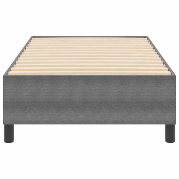 vidaXL Plattformssängram Ljusgrå 100 x 200 cm 3337392