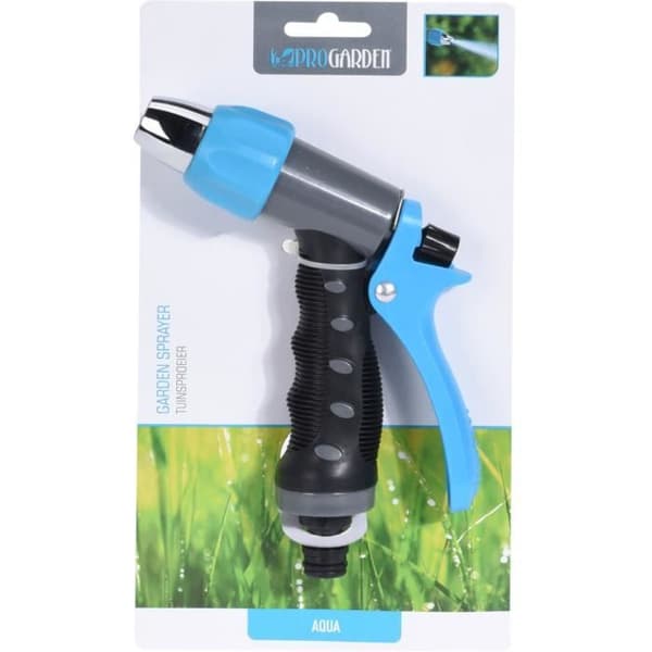 Pro Garden trädgårdsslang i polypropen 12,5 cm svart/grå/blå