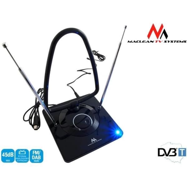 MACLEAN MCTV-963 DVB-T2 HEVC RADIO INTERN TV-ANTENN
