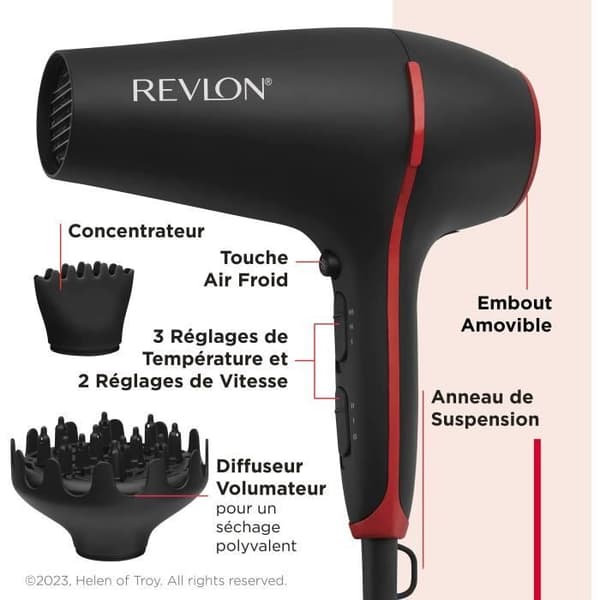 Revlon SMOOTHSTAY COCONUT RVDR5317E Hårtork