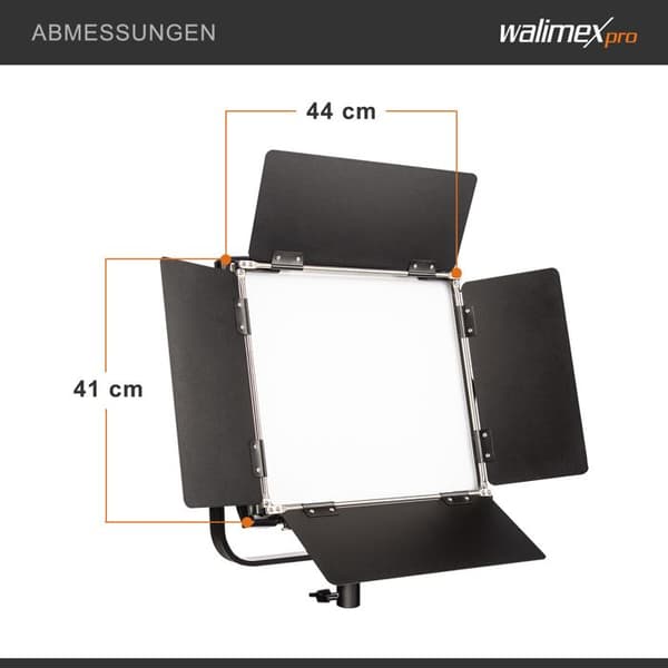 walimex 23035 Pro Rainbow LED RGBWW Studiolampa 100W