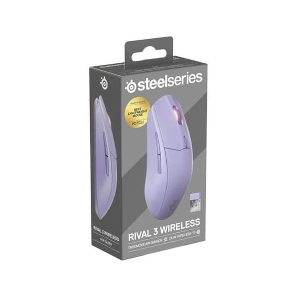 Souris Steelseries Rival 3 WL Gen 2 - Lavendel