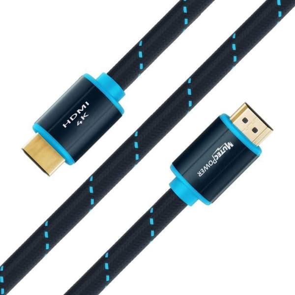 HDMI-kabel - MUTECPOWER - 5M - HDMI 2.0 - Hög Hastighet - 3D UHD