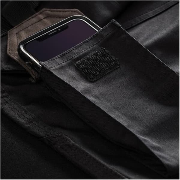 Arbetsbyxor - SCRUFFS - Pro Flex - Svart - Slimmad - Cordura-resistent