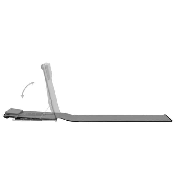 Set med 2 vikbara strandmattor - Grå - 160 x 53 x 47 cm
