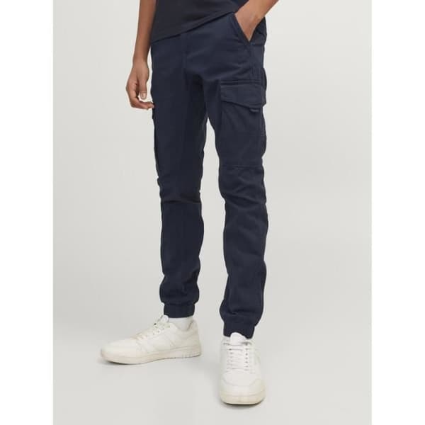 Barn cargo byxor - JACK & JONES - Paul Flake AKM 542 Mini - Marinblå - Blå
