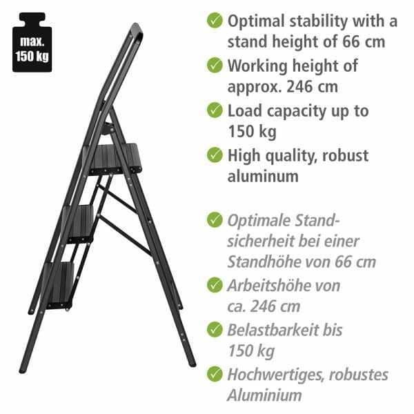 Stege 3 steg, stege