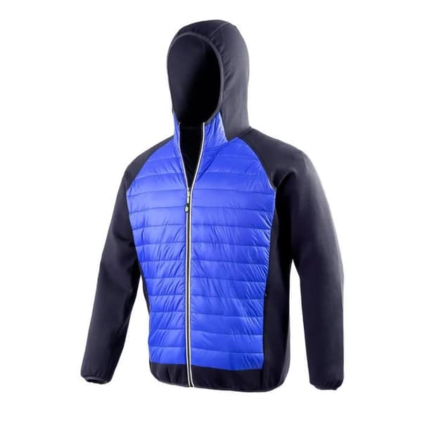 Doudoune med huva Spiro Zero Gravity - royal/navy